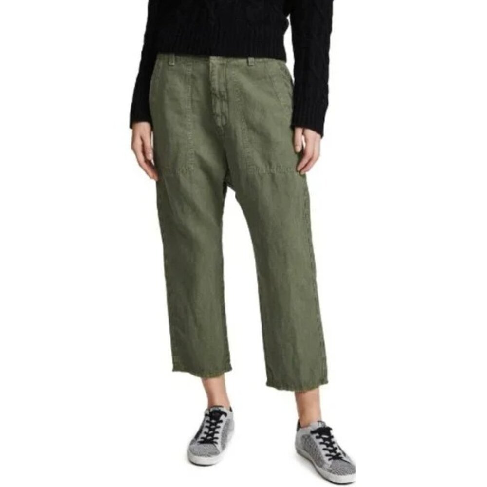 Nili Lotan Luna Linen Blend Pants Size 0